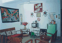 Hostel Living Area