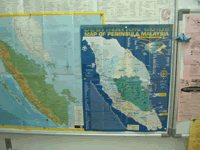 West malaysia map