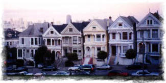 Alamo Park in San Francisco, California