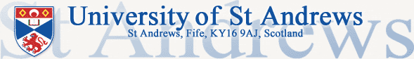 The University of St Andrews Homepage