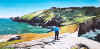 Indecision: Chalk cliffs above Tunnel Beach, Dunedin, NZ