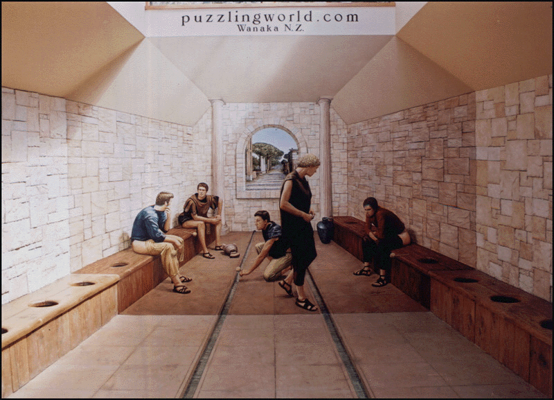 Puzzling World Diorama, Wanaka, New Zealand