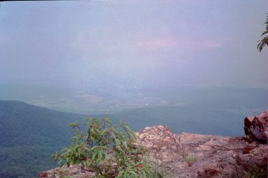  why there are called the 'Blue Ridge' Mountains 