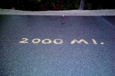 2000 miles