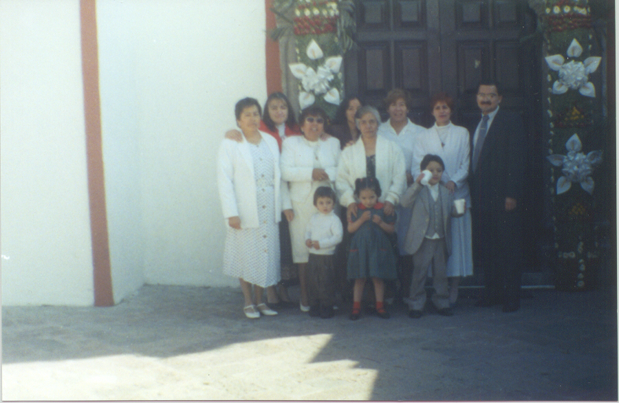 Grupo de catequistas en 1999