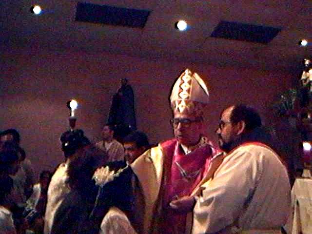 solemnes momentos en que descend�a el esp�ritu santo