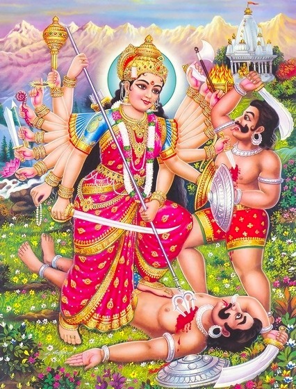 Godess Durga (Destroyer of all Demons)