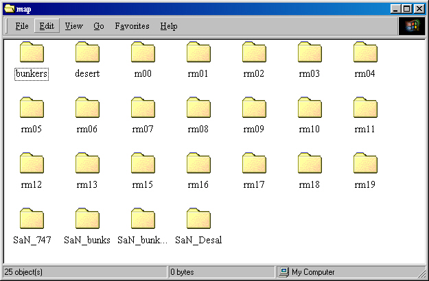 map folder