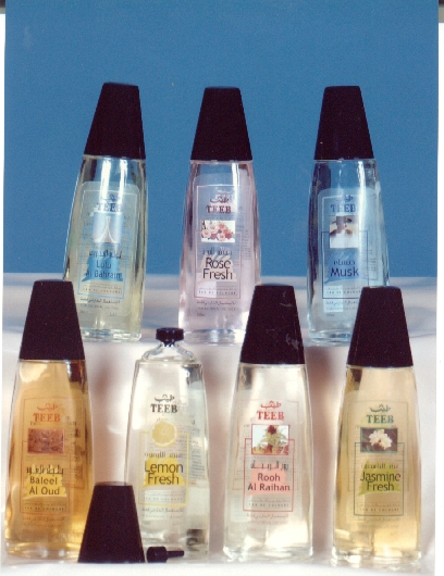 TEEB Eau De Cologne - Fresh Lemon, Rose, Oudh, Rehan, Musk,Jasmin & Lulu Bahrain