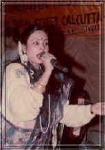 Sanchita - in a mood on the stage