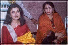 With Bengali famous Actress Debashree Roy