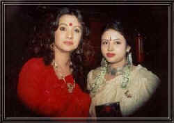 With  Queen of Beauty Munmun Sen during the Award ceremony.