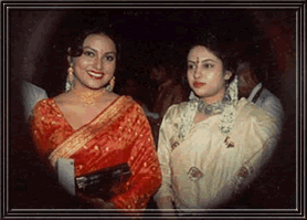 With Bengali Actress Indrani Dutta