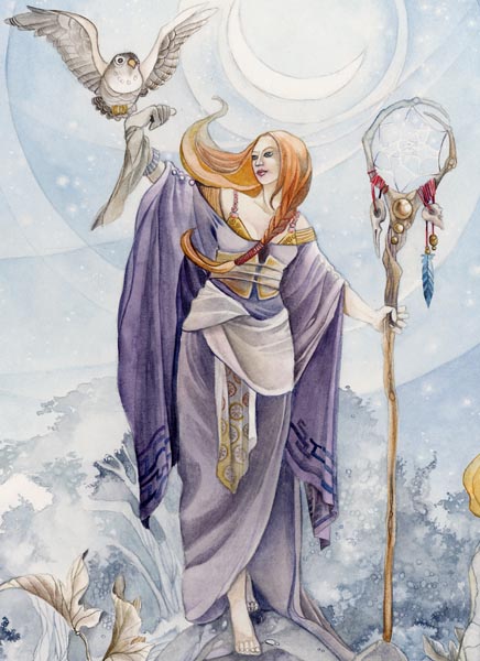 Detail from Morgan le Fey