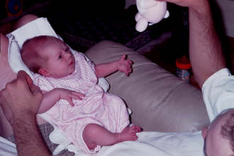 playing with daddy