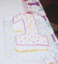 emma's 1st birthday cake