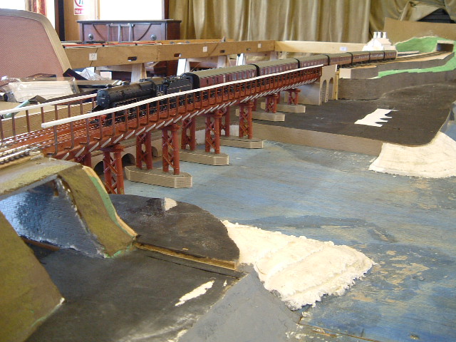 St Aidens Bay viaduct at the open day 2004