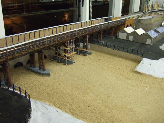 St Aidens Bay viaduct at the new clubroom Oct 2007