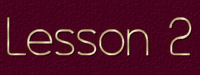 Lesson 2