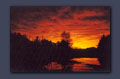 Sunset refection