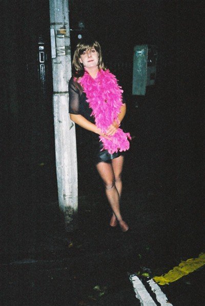 Flash photography... *so* unflattering! :(