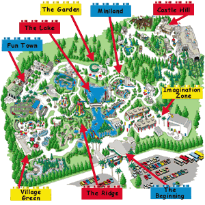 LegoLand map