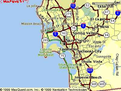 map of SD area
