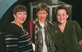 Prof Patricia Imbimbo, Prof Diane Ducat, Prof Naomi Woronov
