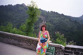 Sandy Feder visits the Great Wall