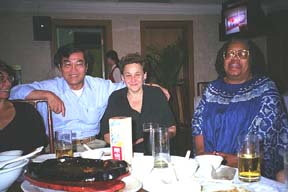 Dr Shao Tzuping, Prof Naomi Woronov, Dr Beverlee Bruce