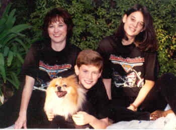 Mom, Neon, Calvin and Mary