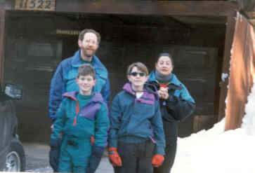 Dave, Liz, Calvin and Mark at Tahoe