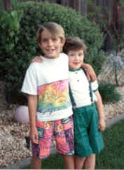 Best Buddies Mark and Calvin -August 1991