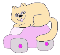 [Cat on the Car is from The Blue Planet.]