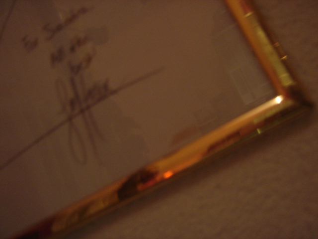Autograph from John Howe
