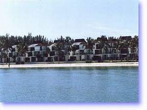 Lighthouse Pointe seen from the bay