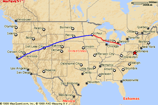 route on May 14