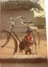 Buchi... my brother when he was a buchi...in nellore avvavalla illu