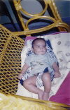 He is my nephew , Rahul nick name Chibu, Who came to play with me just once