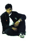 my friend dinesh with gitar b4 going to Australia to do MBA