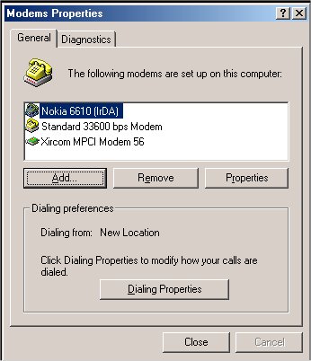 Add Modem 1