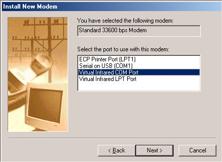 Add Modem