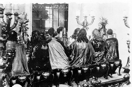 Santa Cena atribuida a Salzillo. 1775