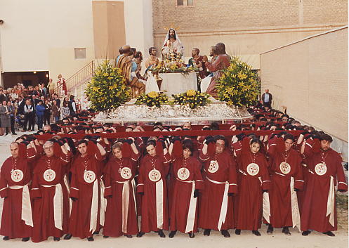 Santa Cena Talleres Santa Rufina. Madrid, 1963