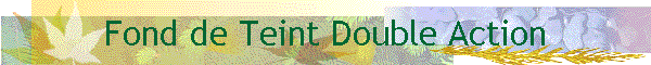 Fond de Teint Double Action