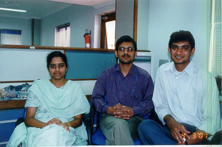 Aruna,Myself and Suresh @ Office
