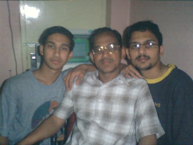 Brother,Dad and Myself