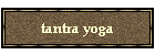 tantra yoga