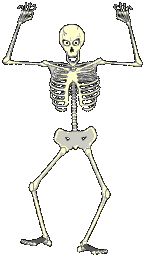 skeleton dancing