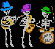 skeleton band